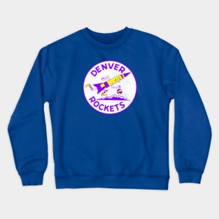 Vintage Denver Rockets Basketball 1967 Crewneck Sweatshirt